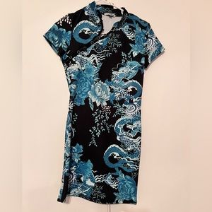 Blue Dragon Dress